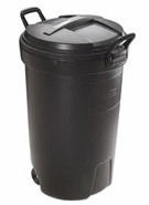 Rubbermaid® 32 Gallon Wheeled Trash Can