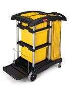 Rubbermaid® Microfiber Janitor Cart